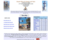 Desktop Screenshot of danielsbikerentals.com